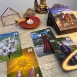 ﻿Thelema Lenormand  Baralho Tarô Cigano deck com 36 cartas, livro e caixinha