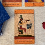 Oráculos de Maat, Volume 1: O ciclo de Osíris baralho com 40 cartas e livro