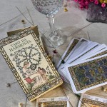 Tarô da Harmonia baralho com 78 cartas coloridas e livreto