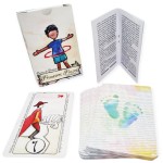 Primeiros Passos Lenormand Baralho Tarô Cigano deck com 37 cartas com o significado na carta para iniciantes e livreto