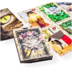 7 Vidas Lenormand Baralho Tarô Cigano deck com 36 cartas e livreto explicativo