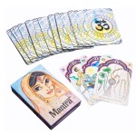 Mantra Lenormand Baralho Tarô Cigano deck com 36 cartas