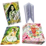 Mulheres Lenormand Baralho Tarô Cigano deck com 36 cartas e livreto explicativo