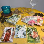 Mulheres Lenormand Baralho Tarô Cigano deck com 36 cartas e livreto explicativo