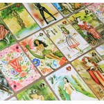 Mulheres Lenormand Baralho Tarô Cigano deck com 36 cartas e livreto explicativo