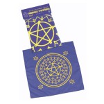 Kit Toalha Mandala Esotérica 70cm Tarô de Marselha 78 Cartas