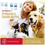 Kit 3 Placas Radiônicas Para Proteção e Saúde do Pet