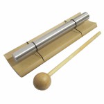 Sino pin em bambu para meditação 14cm alta sonoridade