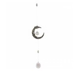 Mobile Suncatcher Fio de Luz Lua em metal 50 cm