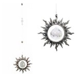 Mobile Suncatcher Fio de Luz Sol em metal 40 cm