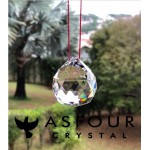 Esfera\bola De Cristal Multifacetada Asfour® 40mm, Do Egito