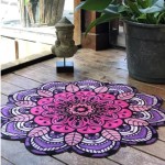 Tapete Mini Mandala Rosa