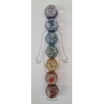 Orgonites Dos 7 Chakras, Alinhamento Dos Chakras. Tamanho G